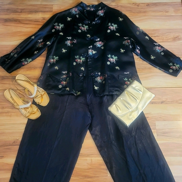 Vintage Asian Jacket and Matching Lounge Pants